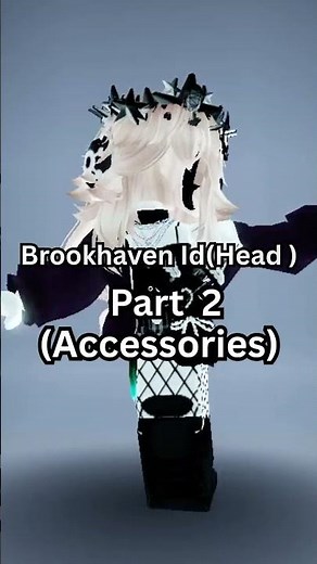 Part 2:Brookhaven Id(Head Accessories) #fypシ #roblox #brookhaven