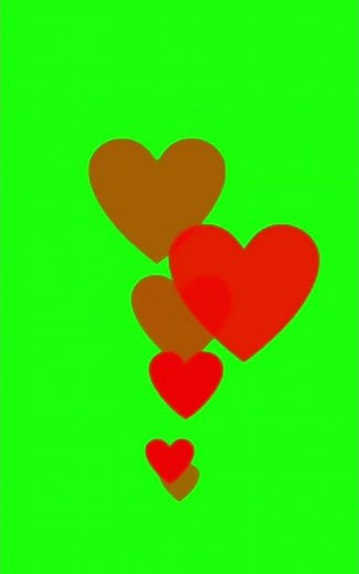 💗 CORAZONES pantalla verde 💘 [ LOVE green screen ] 💝