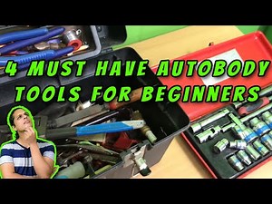 Top 4 Essential Auto Body Tools Every Beginner Must Have!🔧🚗 English