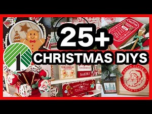 25+ DOLLAR TREE CHRISTMAS DIYS FOR 2024 | BEGINNER FRIENDLY CHRISTMAS CRAFTS YOU DONT WANT TO MISS!