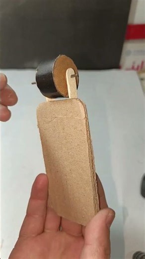 DIY Cardboard Bike — How It Works with DC Gear Motor#automobile #craft #dcmotor #diyideas #art