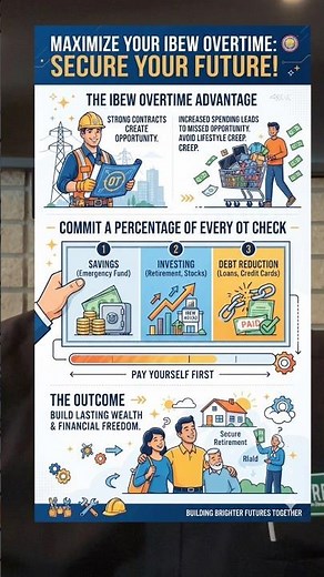 IBEW Overtime Strategy | Partnered with First Merchants Bank | Turn Extra Income into Wealth