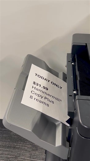 🎉 Stretch your business’ budget & stock up on workplace essentials with 14 days of deals, Quill's biggest savings event. Today only, get Hammermill Copy Plus for $31.99⏳ | Quill