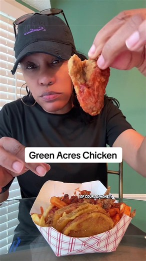 We back at Green Acres Cafe in Downtown Birmingham, Alabama. This is a highly requested video by me 😂. I listen to y’all telling me to try the fried green tomatoes and not it’s a No for me🥴 #sepfoodiefrenzy #foodreview #birminghamalabama #friedchicken #fyp @edub205