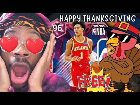 *FREE* PINK THANKSGIVING JALEN JOHNSON LOCKER CODE IN NBA2K26 MyTeam!! GAMEPLAY INCLUDED