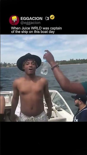 WHEN JUICE WRLD WAS CAPTAIN OF THE SHIP...