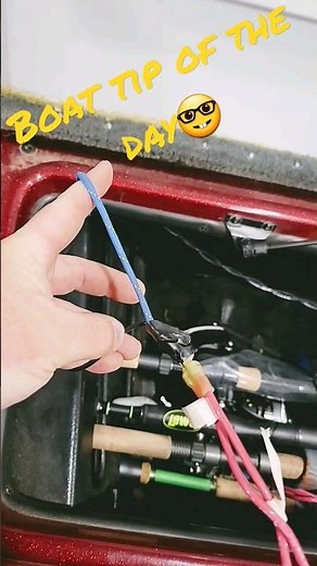 wiring #boat #fishing #bassfishing #eletronics #diy