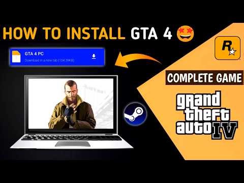 Download Gta 4 Game for Pc/Laptop - 2025 || Gta 4 Complete Game For Pc FREE !