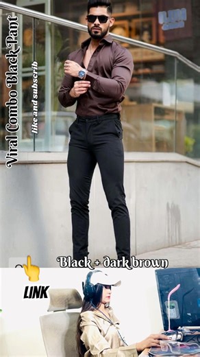 Viral Black Pant Matching Shirts || #blackpant || Best Pant Shirt Colour Combinations ||