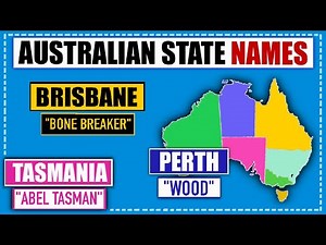How Australian States and Territories got their name?