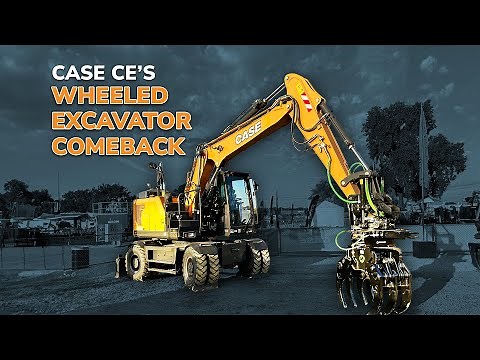 A Closer Look: Case E Series Wheeled Excavators