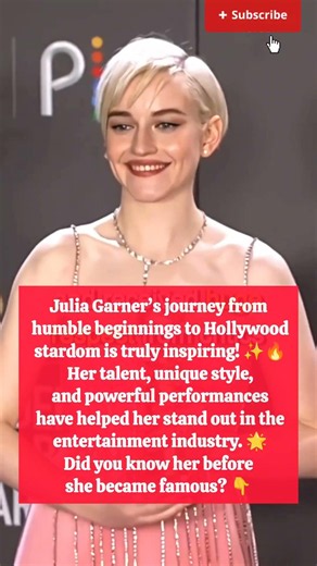 Julia Garner’s Journey to Hollywood Stardom ✨🔥 #shorts