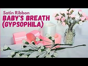 DIY Baby’s Breath Flowers 🌸 Easy & Aesthetic Handmade Flower Tutorial