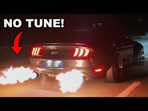Making My Loud Mustang Shoot INSANE Flames!