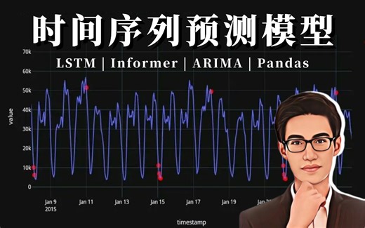 2024强推！终于有人把【时间序列预测模型】讲透彻了！LSTM、Informer、ARIMA模型、Pandas从零详解，迪哥半天带你搞定时间序列！