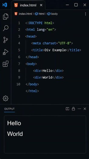 👉 Div vs Span 😳 (Why Your Layout Breaks)