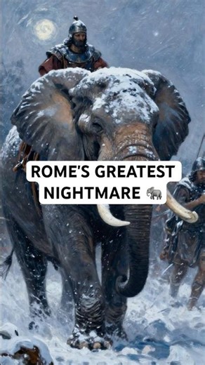 The Nightmare of Rome: Hannibal’s Impossible March 🐘⚔️ #shorts #history