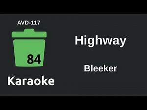 Bleeker - Highway (Karaoke) [AVD-117]