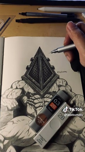 Creating Art Inspired by Silent Hill's Pyramid Head