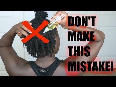 BEST WAY TO MOISTURIZE LOCS | DO NOT MAKE THIS MISTAKE!