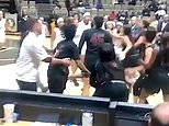 Brawl breaks out at women's college basketball game