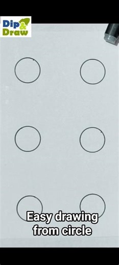 easy drawing from circle #drawingforkids #drawing #drawingtutorials #easydrawing