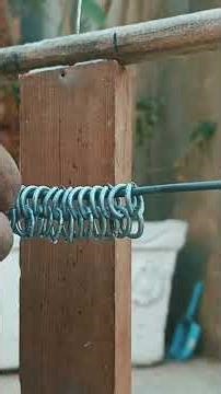 Making chainmail full video is on my YouTube channel Random work