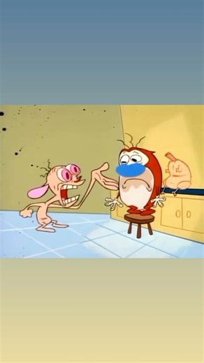 renandstimpy.ig | Ren & Stimpy - My Chicken & My Best Friend! - #renandstimpy #nicktoons #90snickelodeon #90scartoons #stimpy | Instagram