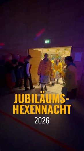 Jubiläums-Hexennacht am 10. Januar 2026 in der Stadthalle Ditzingen #hexennacht #hexen #glemshexen #fasnet #fasching | Ditzinger Glemshexen