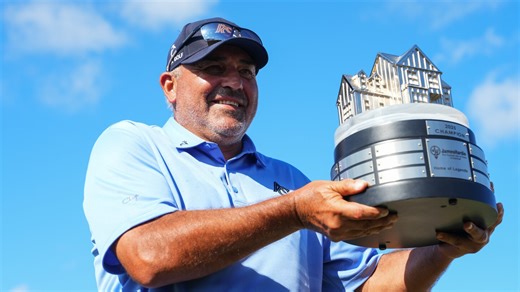 Angel Cabrera wins on PGA Tour Champions, 20 months after release from jail on gender violence