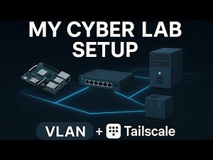 How I Built My Cybersecurity Home Lab | VLAN Segmentation + Tailscale Explained