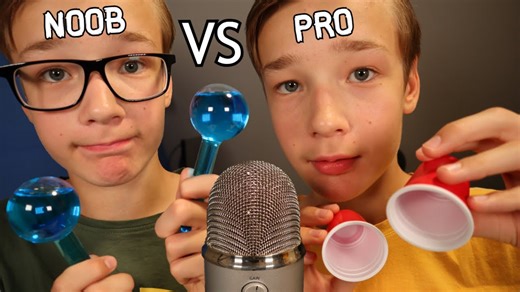 ASMR noob vs pro ASMRtist