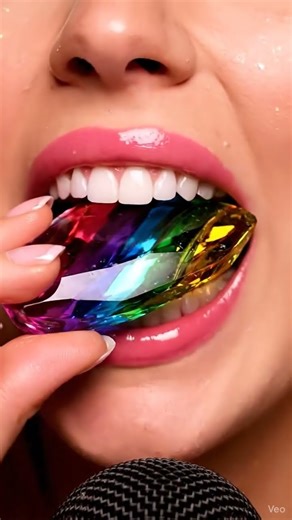 Glass Candy ASMR 🍬💎 | Ultra Crunchy Crystal Eating Sounds