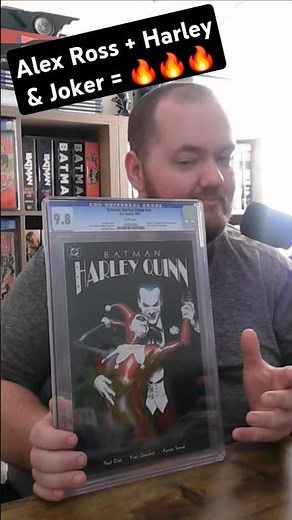 Harley Quinn's first appearance in the main DC Universe continuity. #harleyquinn #alexross #comics