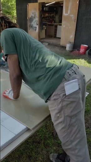 Cutting down a 4x8 sheet of plywood