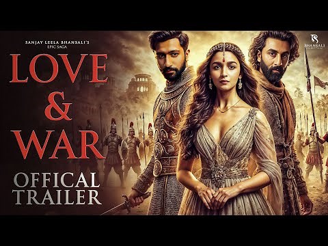 Love and War | Official Trailer |Alia Bhatt | Ranbir Kapoor | Vicky Kaushal | Upcoming Film |Concept