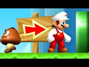 New Super Mario Bros. Wii 100% Walkthrough Part 1 No Commentary Gameplay - Princess Peach's Birthday