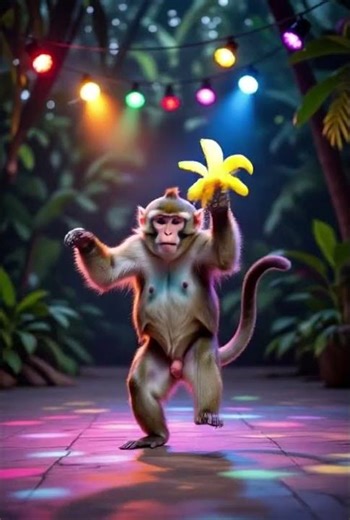 Funny Dancing Monkey | Jungle Dance Party for Kids!” #cartoon #animalstories