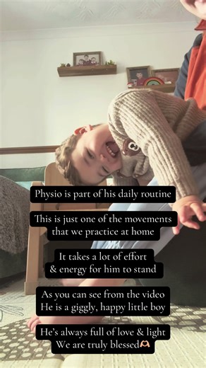 Rori's Journey with Physiotherapy and TFE3 Disorder