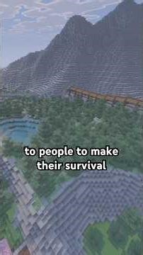 Try Adding This In Your Survival World👍🏻 #minecraft #minecraftsurvival #nationalpark
