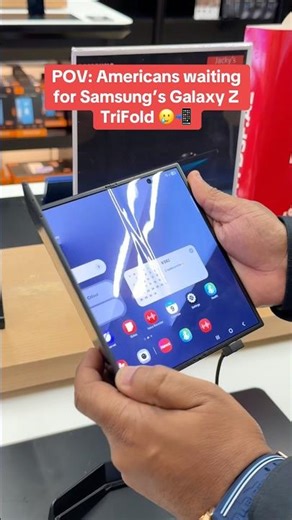 Samsung’s First TriFold Isn’t Available Until Q1 2026