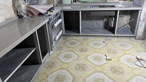 Modular kitchen making process start to End | modular kitchen design | 10×8 | R.k tiles fitting