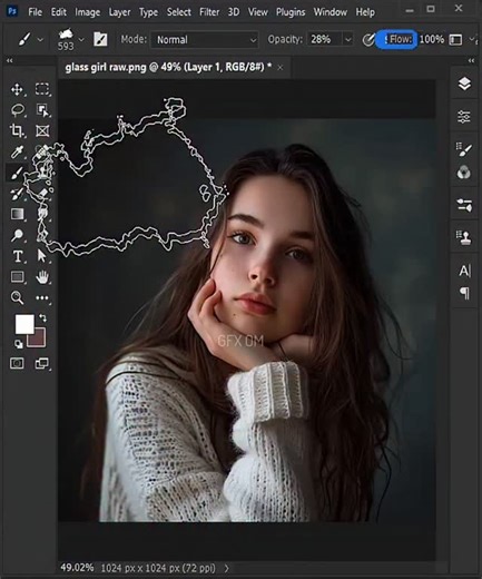 GFX OM | Make glass effect easily using Photoshop. Follow:- @gfx.om . . . #photoshop #edit #photoshoptutorial #editing #edits | Instagram