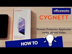 How to Apply Your iPhone 16 Screen Protector with Cygnett