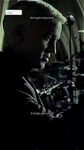 Draco Malfoy and Tom Felton Kissing Scene POV