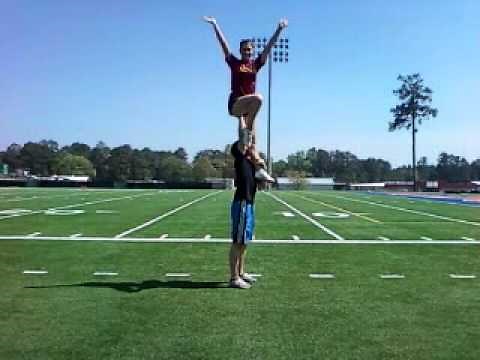 Cheerleading Chair Stunt