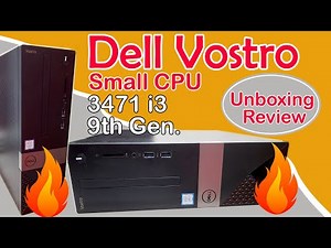 Dell Vostro 3471 i3 9th Generation | Unboxing Dell Vostro 3471🎁 | Dell CPU | 4GB, 1TB i3 9th Gen.