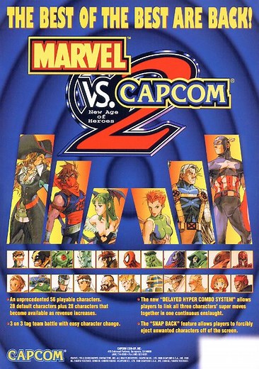 Marvel Vs. Capcom 2 New Age of Heroes (USA, Rev A) ROM Free Download for Mame - ConsoleRoms