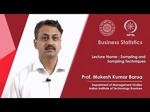 Sampling and Sampling Techniques