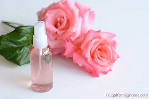 Easy to make Homemade Rose Water